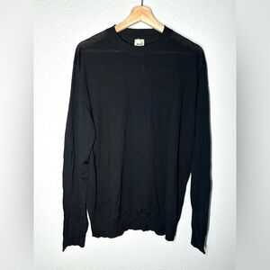 NWOT Diana Women’s Black Extra Fine Merino Wool Sweater Size Medium